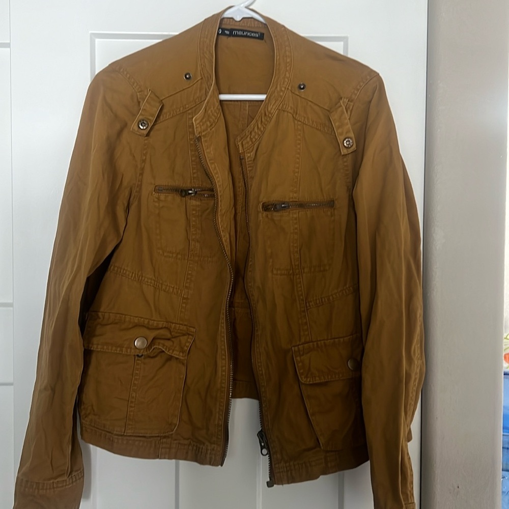 Dark Tan Jacket Women’s Size 0X